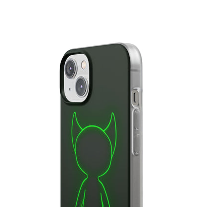 Neon Horned Glow iPhone 14 Case - Soft