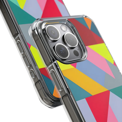Dynamic Geometric Energy iPhone Case - Impact