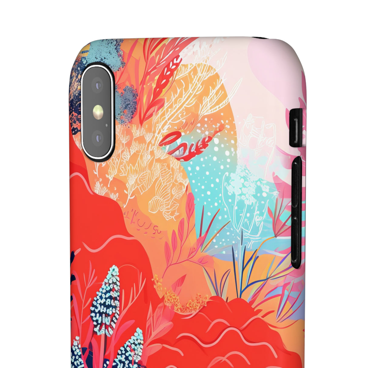 Living Coral Design | Handyhülle für iPhone (Slim Case)