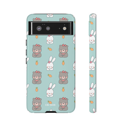 Bunnies Gather Carrots - Google Pixel Case