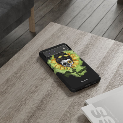 Sunflower Skull Fusion - Google Pixel Case