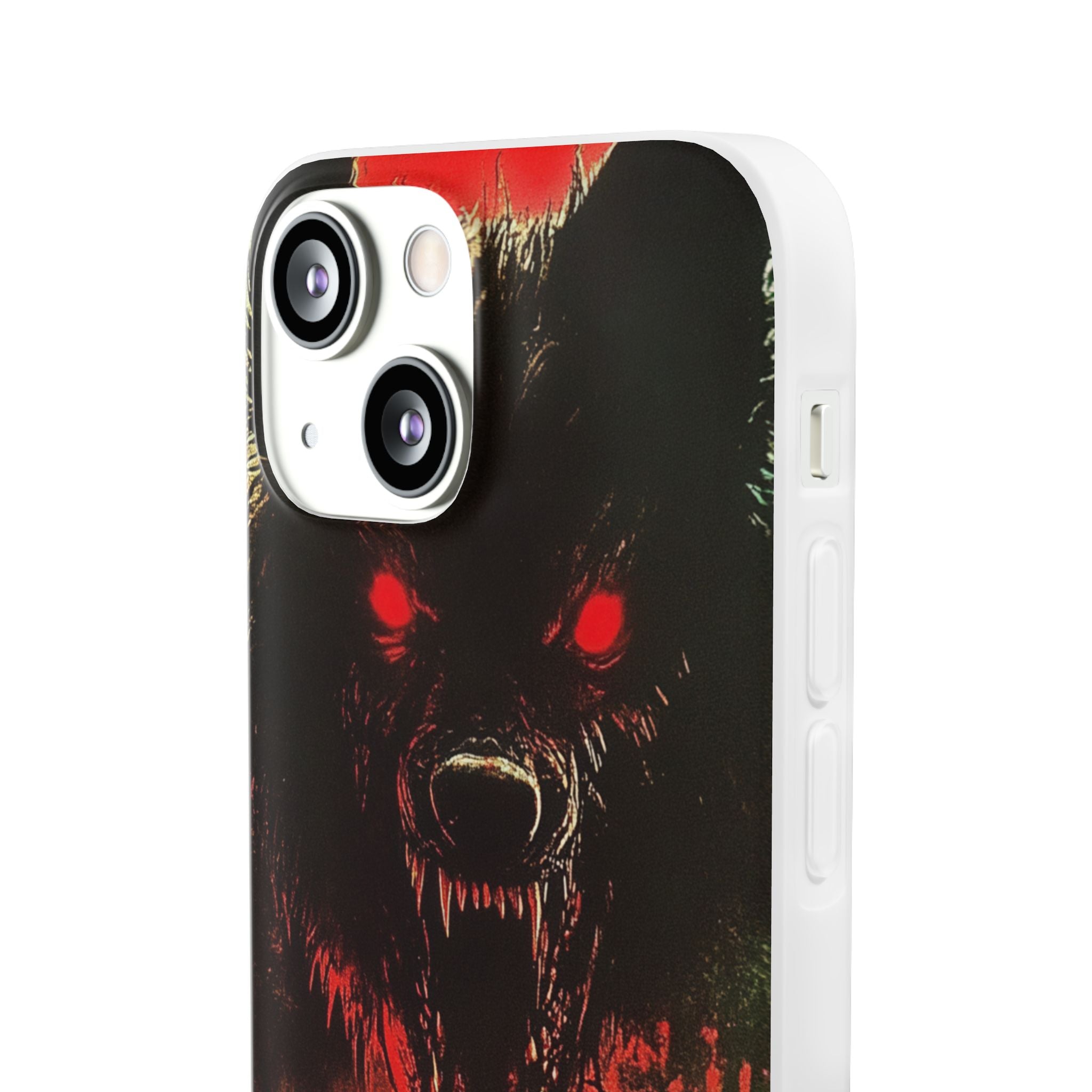 Bloodmoon Wolf's Lament iPhone 13 - Flexi Phone Case