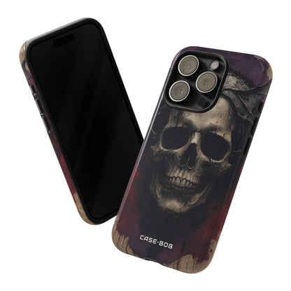 Skull Crown iPhone 15 Pro Case - Tough