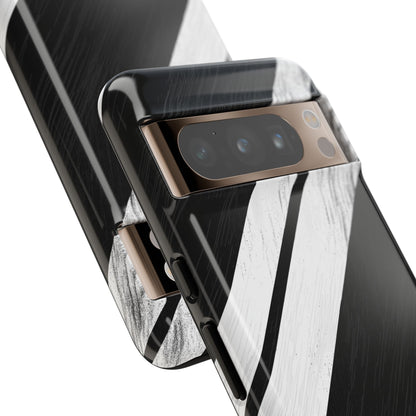 Distressed Stripe Motion Google Pixel 8 Pro Case - Tough