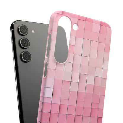 Gradient Pink Mosaic Samsung S23 - Slim Phone Case