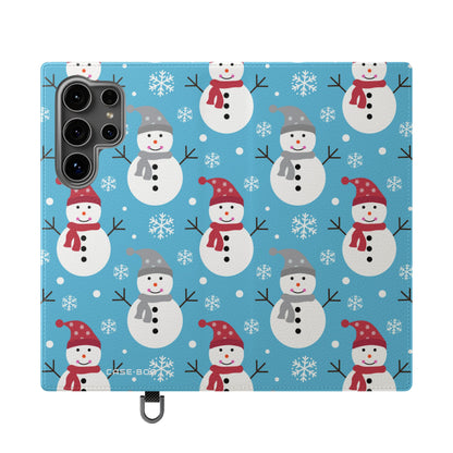 Snowman Glow - Samsung S24 Ultra Case - Wallet