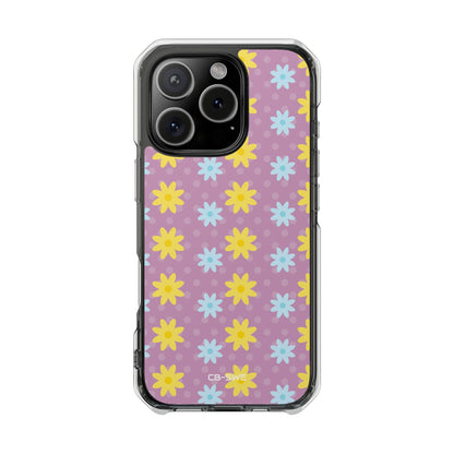 Flower Dots Dance iPhone Case - Impact