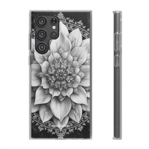 Himmlische Mandala-Harmonie | Flexible Handyhülle für Samsung Galaxy