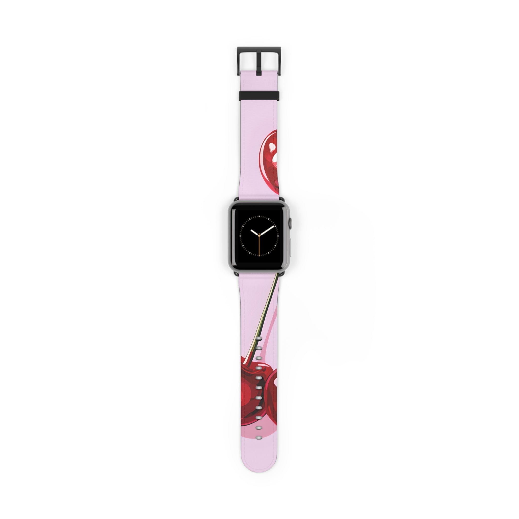 Glossy Cherry Glow - Watch Band