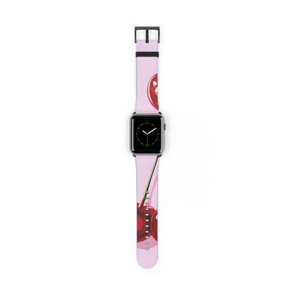 Glossy Cherry Glow - Watch Band