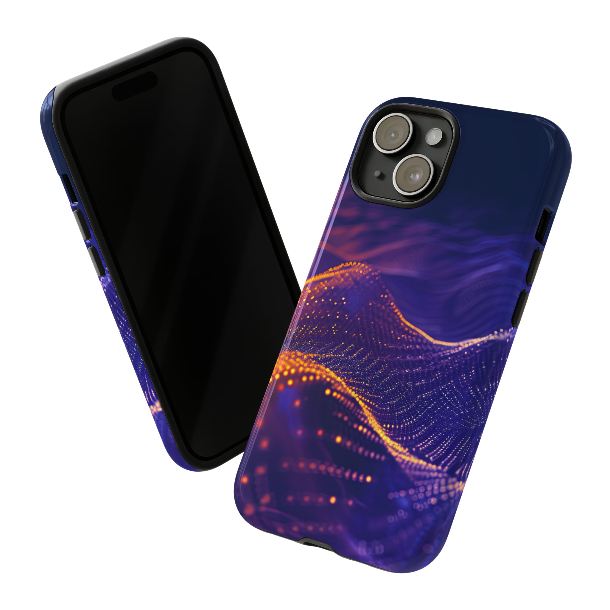 Data Stream: Analytic Gradient - Protective Phone Case