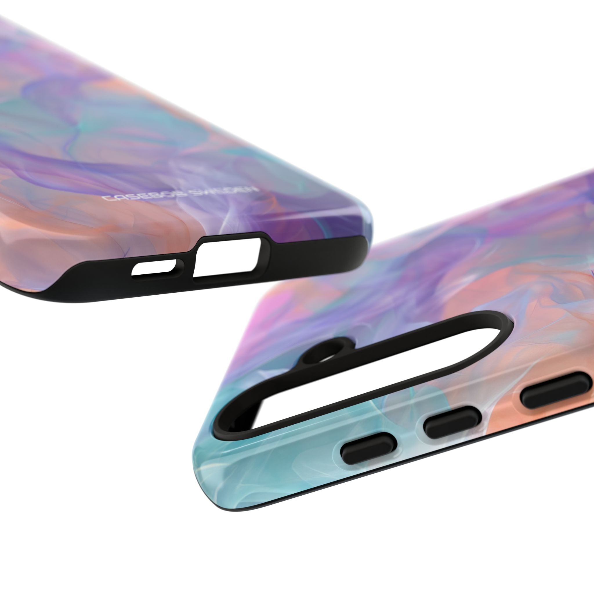 Dreamy Teal Flow - Tough Samsung S24 Phone Case