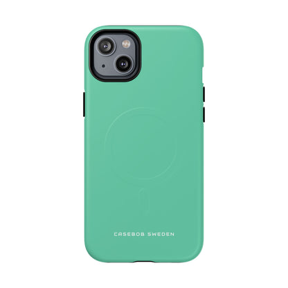 Medium Aquamarine iPhone 14  Tough+ Phone Case