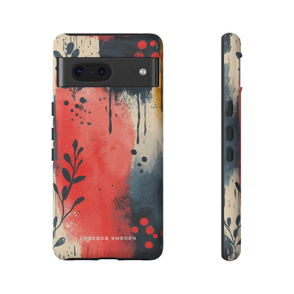 Vibrant Floral Energy Google Pixel 7 - Tough Phone Case