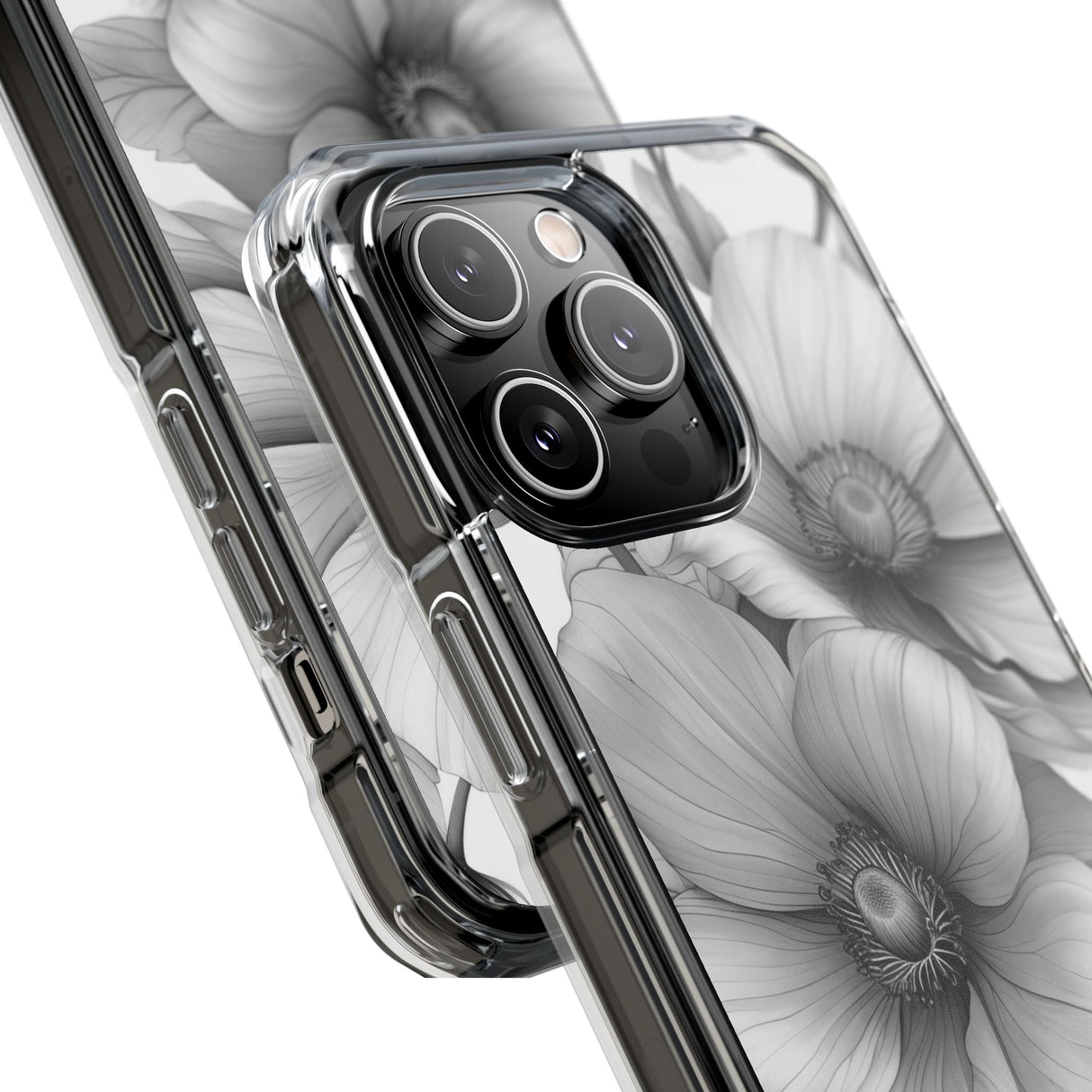 Timeless Elegance - Phone Case for iPhone (Clear Impact - Magnetic)