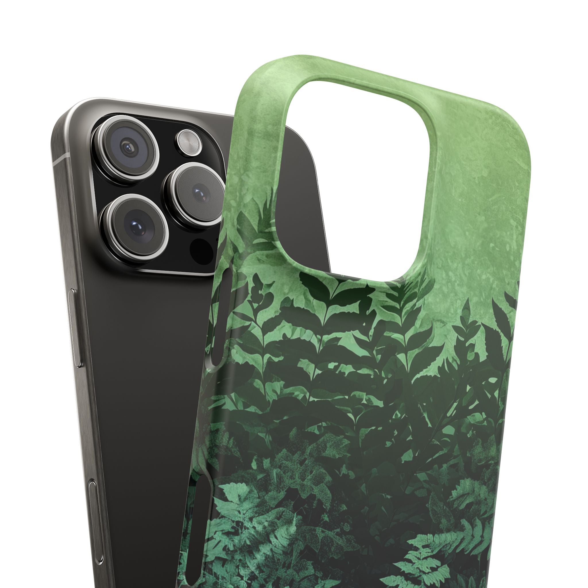 Gradient Fernscape Lush iPhone 16 - Slim Phone Case