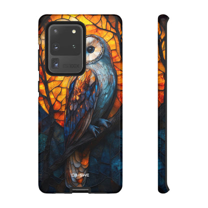 Owl Gazes Moonlight - Samsung Case