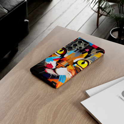 Abstract Kitty Palette - Protective Phone Case