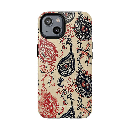 Vintage Paisley Elegance iPhone 14 | Tough+ Phone Case