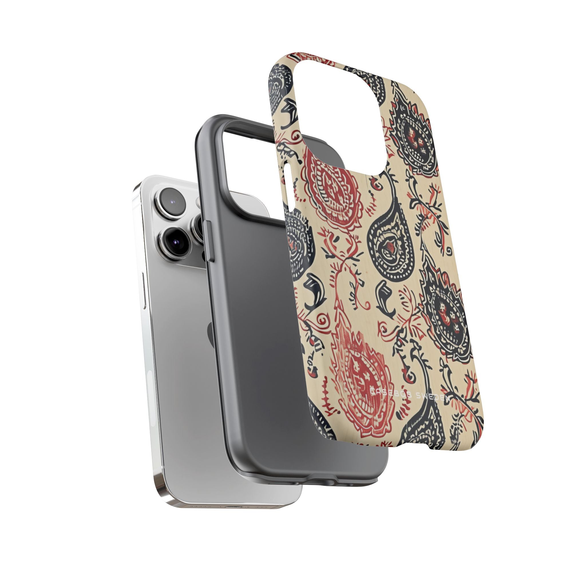 Vintage Paisley Elegance iPhone 14 - Tough Phone Case