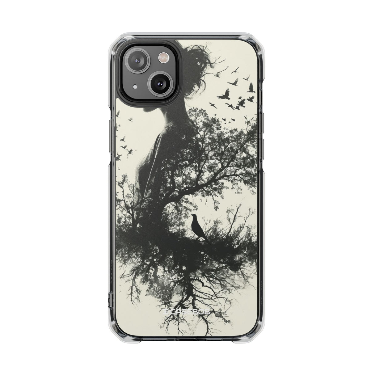 Branches of Serendipity - Phone Case for iPhone (Clear Impact - Magnetic)