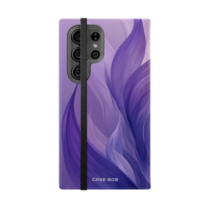 Purple Ribbons - Samsung S23 Ultra Case - Wallet