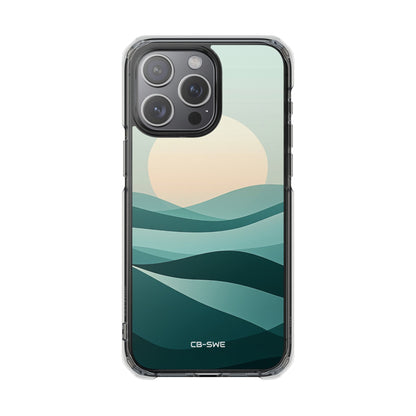 Fluid Harmony Waves iPhone Case - Impact