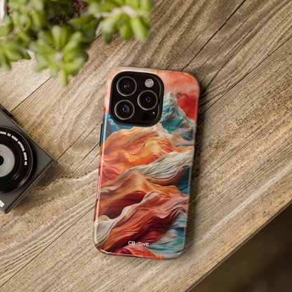 Mountain Waves Flow - iPhone Case