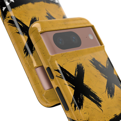 Jagged Smile Yellow Google Pixel 8 Case - Tough