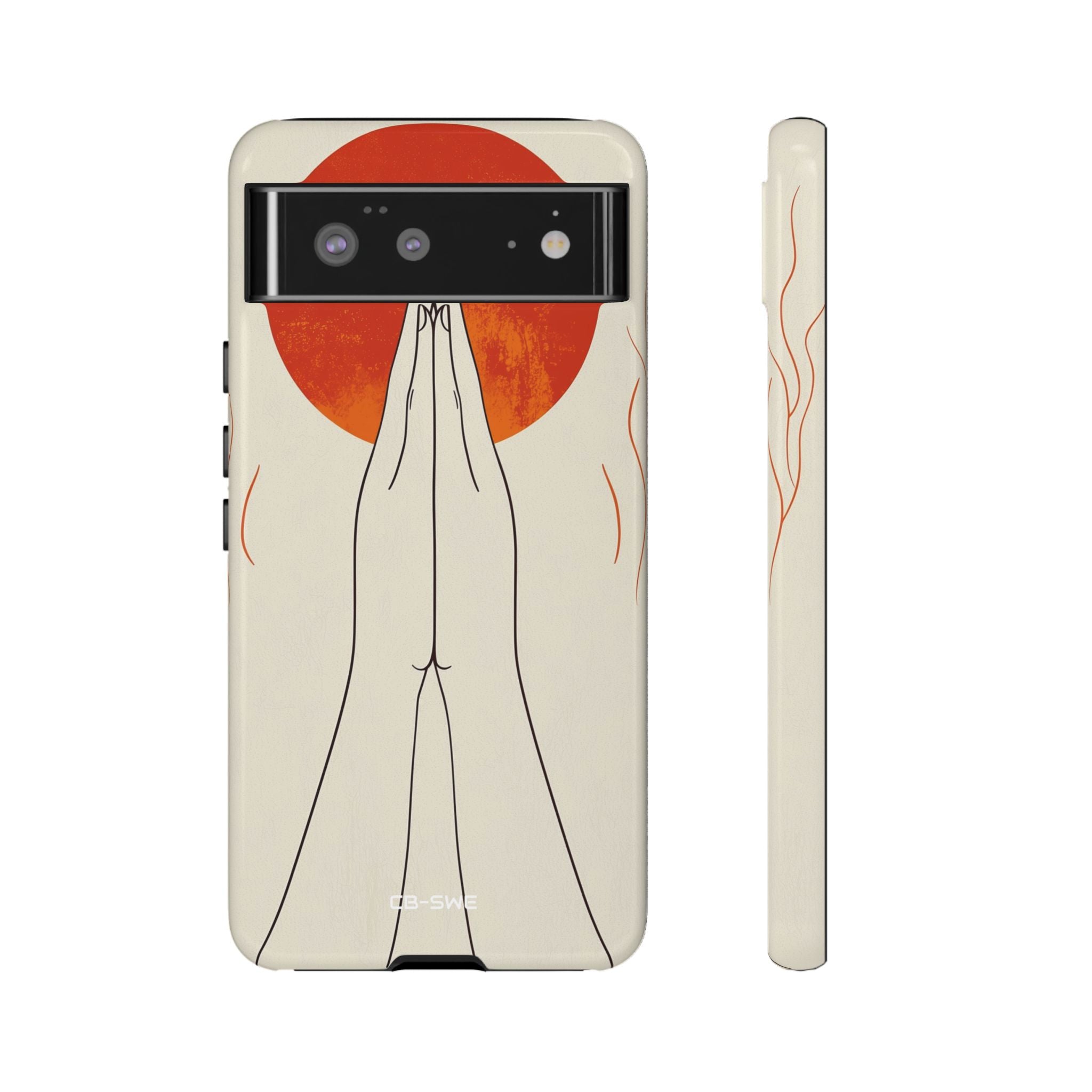 Hands Embrace Sun - Google Pixel Case