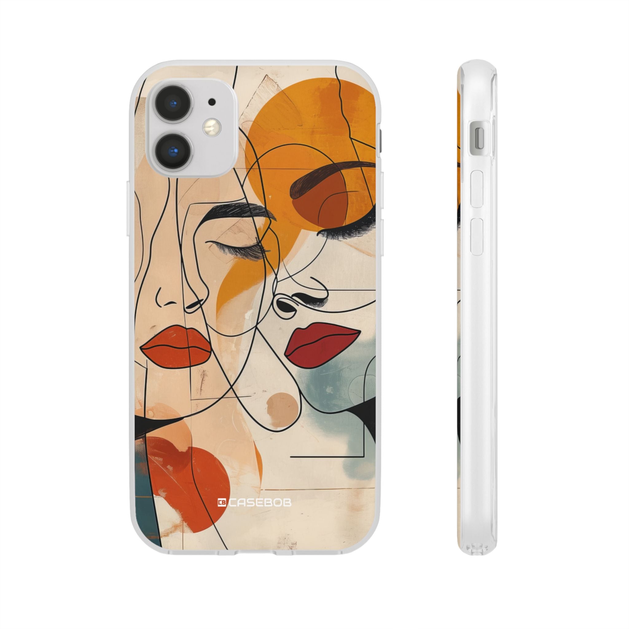 Serene Overlap | Flexible Phone Case for iPhone