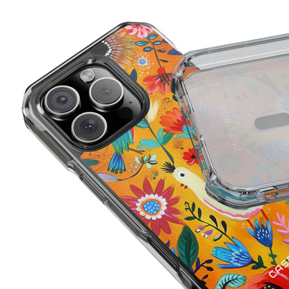 Colorful Birds Bloom iPhone 16 Pro Case - Impact
