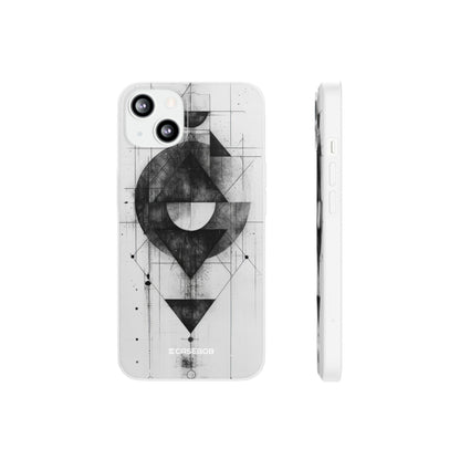 Monochrome Geometry | Flexible Phone Case for iPhone