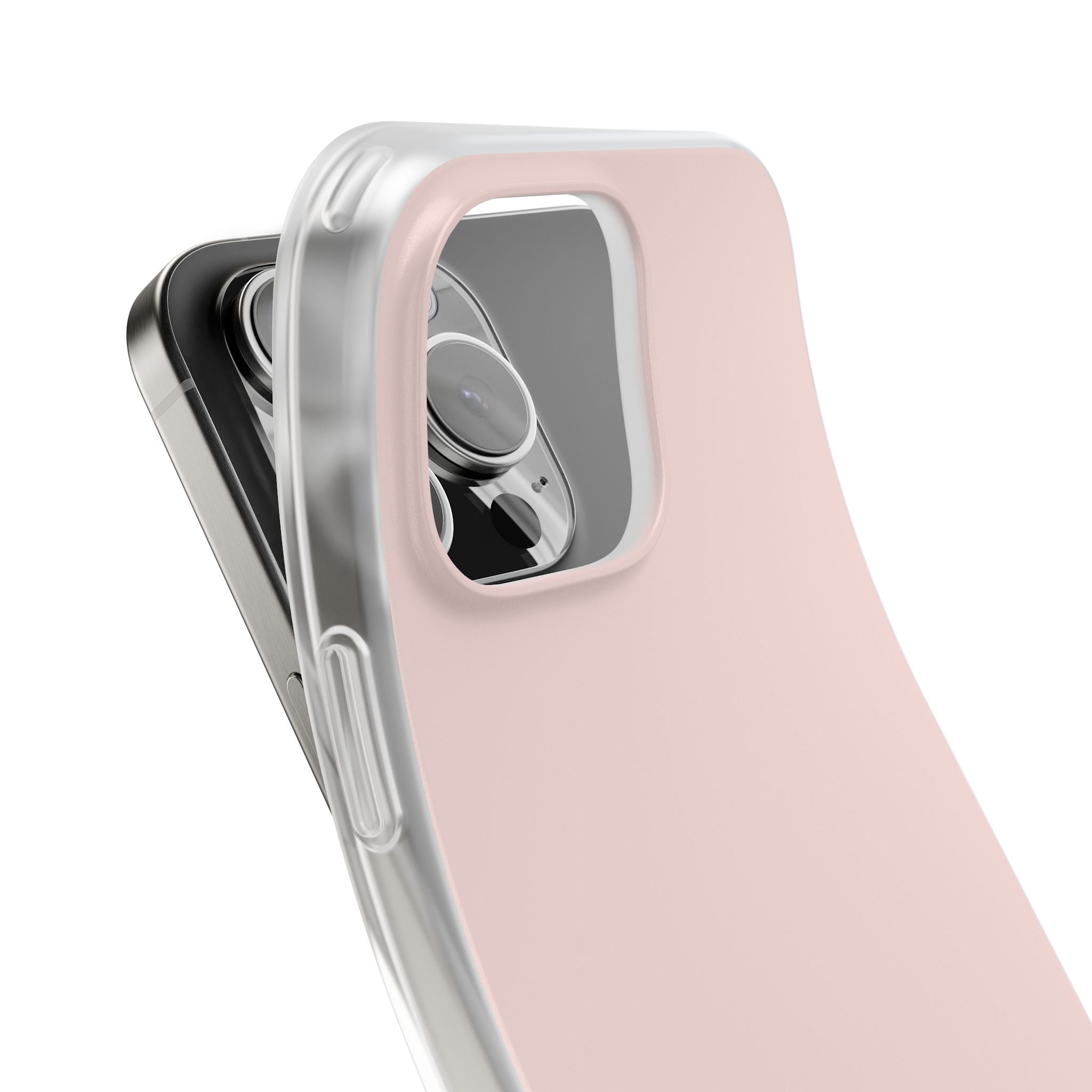 Misty Rose iPhone 16 - Flexi Phone Case