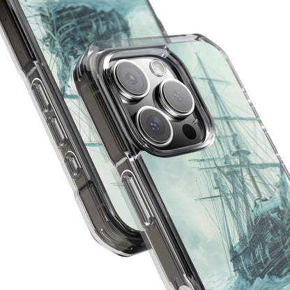 Icebound Ship iPhone 16 Pro Case - Impact