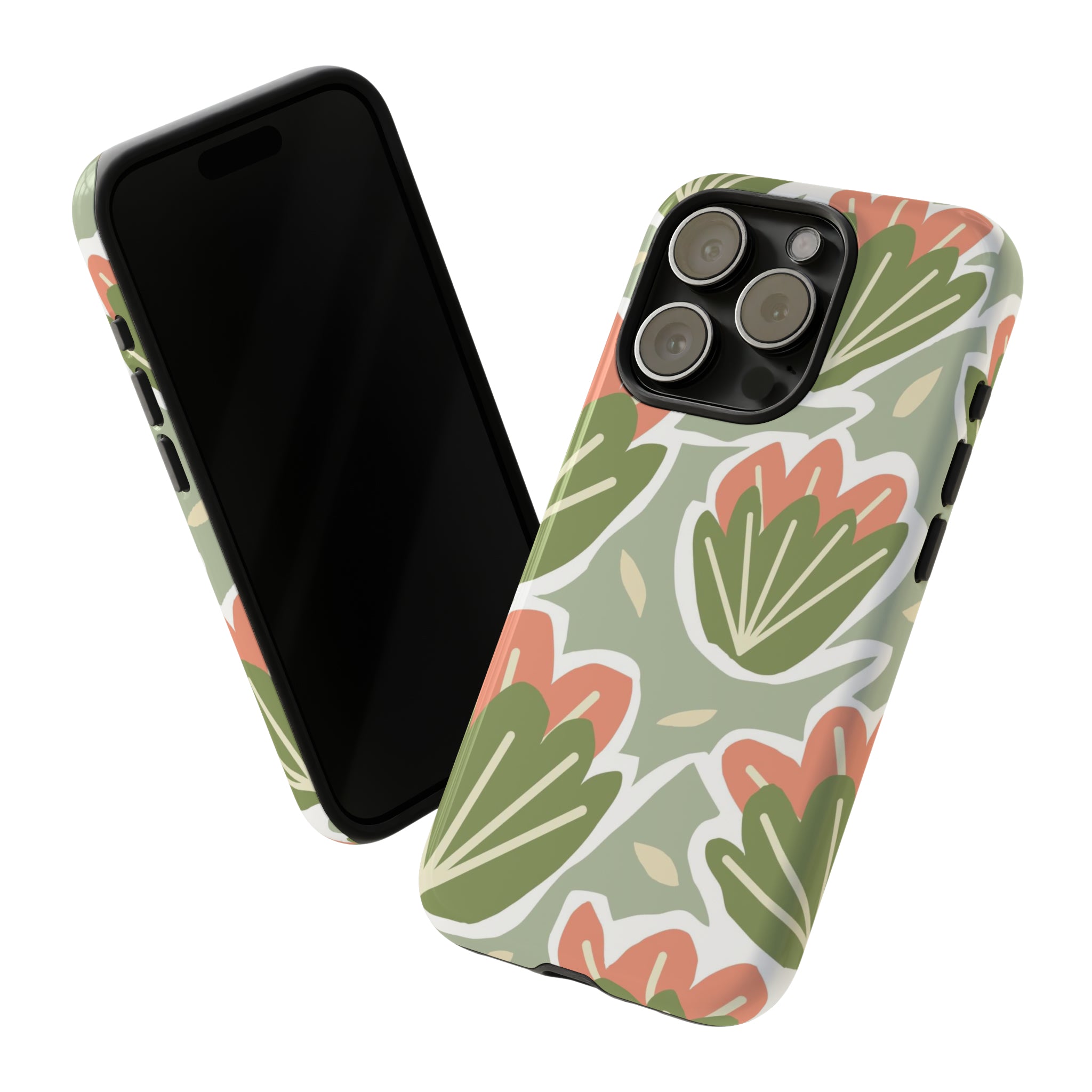 Earth Happy Flower - Protective Phone Case