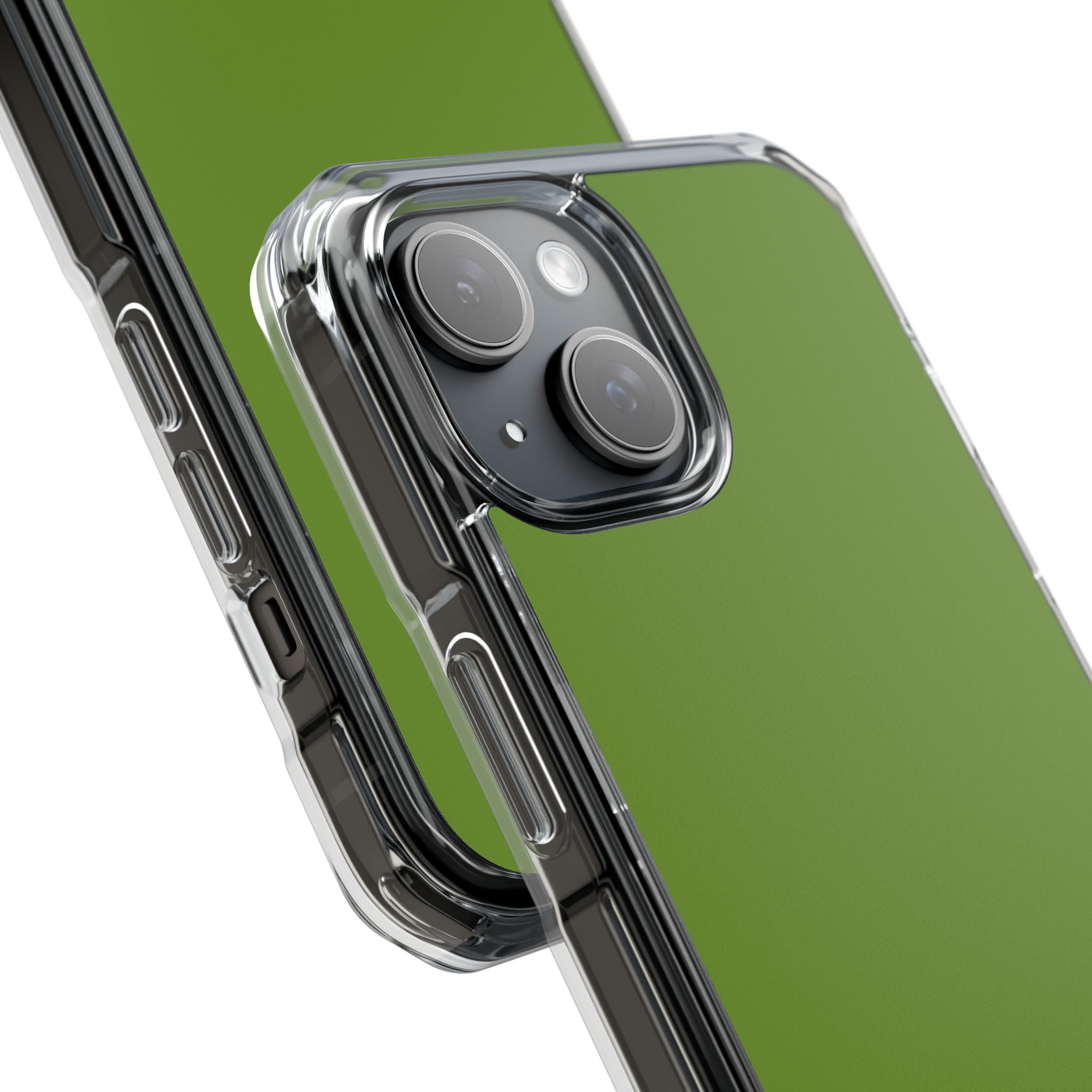 Olive Drab - Transparente Schutzhülle für das iPhone