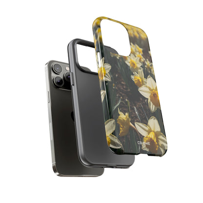 Golden Daffodils Bloom - iPhone Case