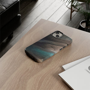 Flow Pattern Ink Art iPhone Case (Protective) Phone Case