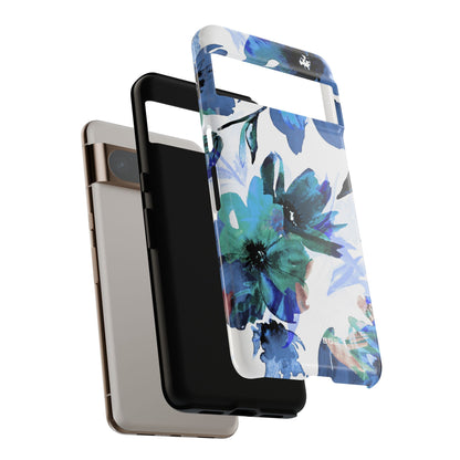 Blue Blossom Radiance Google Pixel 8 Pro Case - Tough