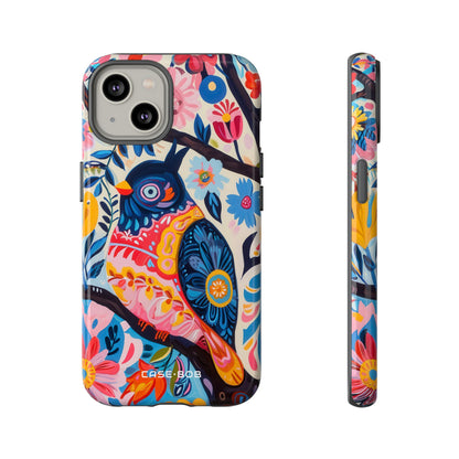 Owl Bloom iPhone 14 Case - Tough