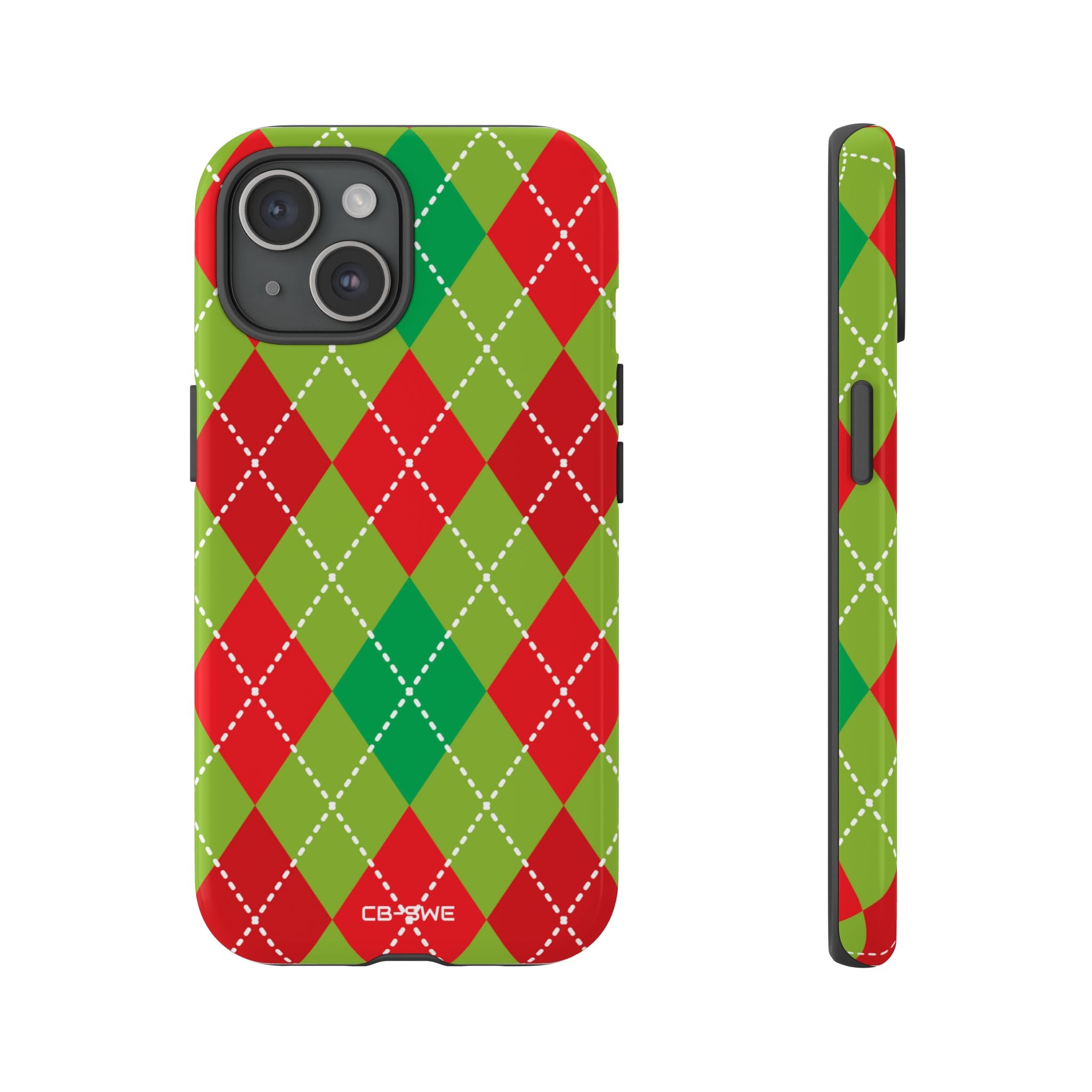 Diamond Shapes Dance - iPhone Case