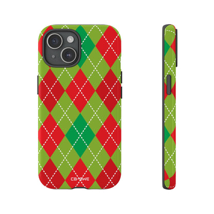 Diamond Shapes Dance - iPhone Case