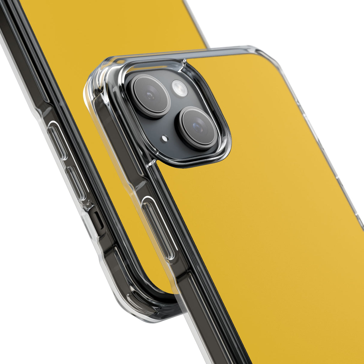 Saffron Yellow | Phone Case for iPhone (Clear Impact Case - Magnetic)