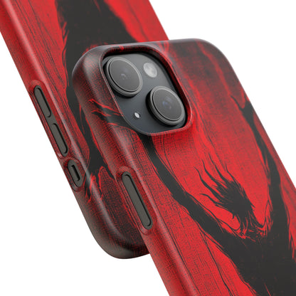 Crimson Despair iPhone 15 - Slim Phone Case