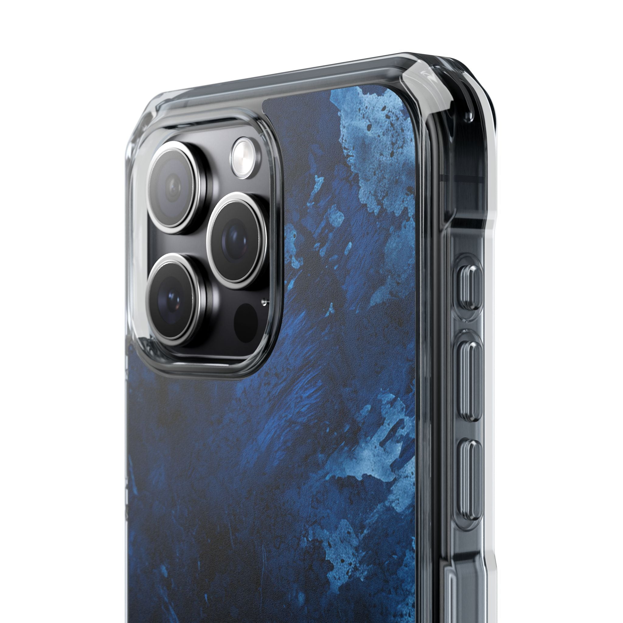 Mystic Azure - Clear Impact Case for iPhone