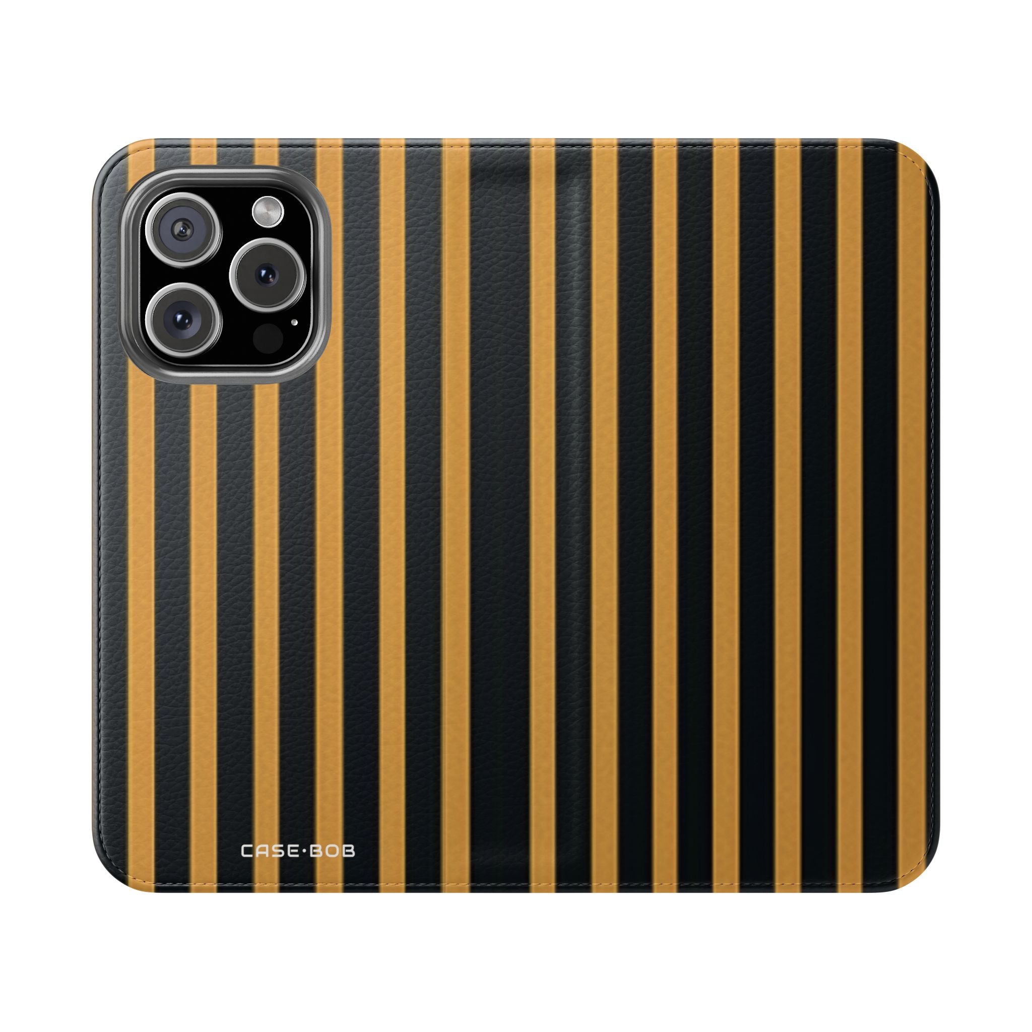 Golden Stripes - iPhone 16 Pro Case - Wallet