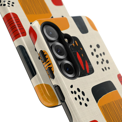 Vibrant Shapes Dance - Samsung Case