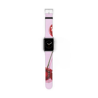 Glossy Cherry Glow - Watch Band