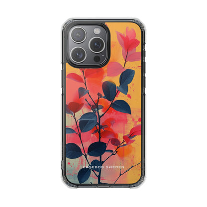 Vivid Floral Harmony iPhone 15 - Clear Impact Phone Case